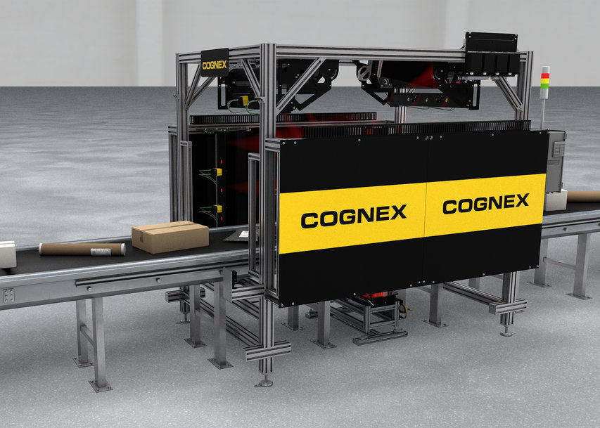 Cognex High-Speed-Bildverarbeitungstunnel in Kombination mit DataMan 580 Barcode-Lesegerät steigern den Durchsatz in Logistikeinrichtungen